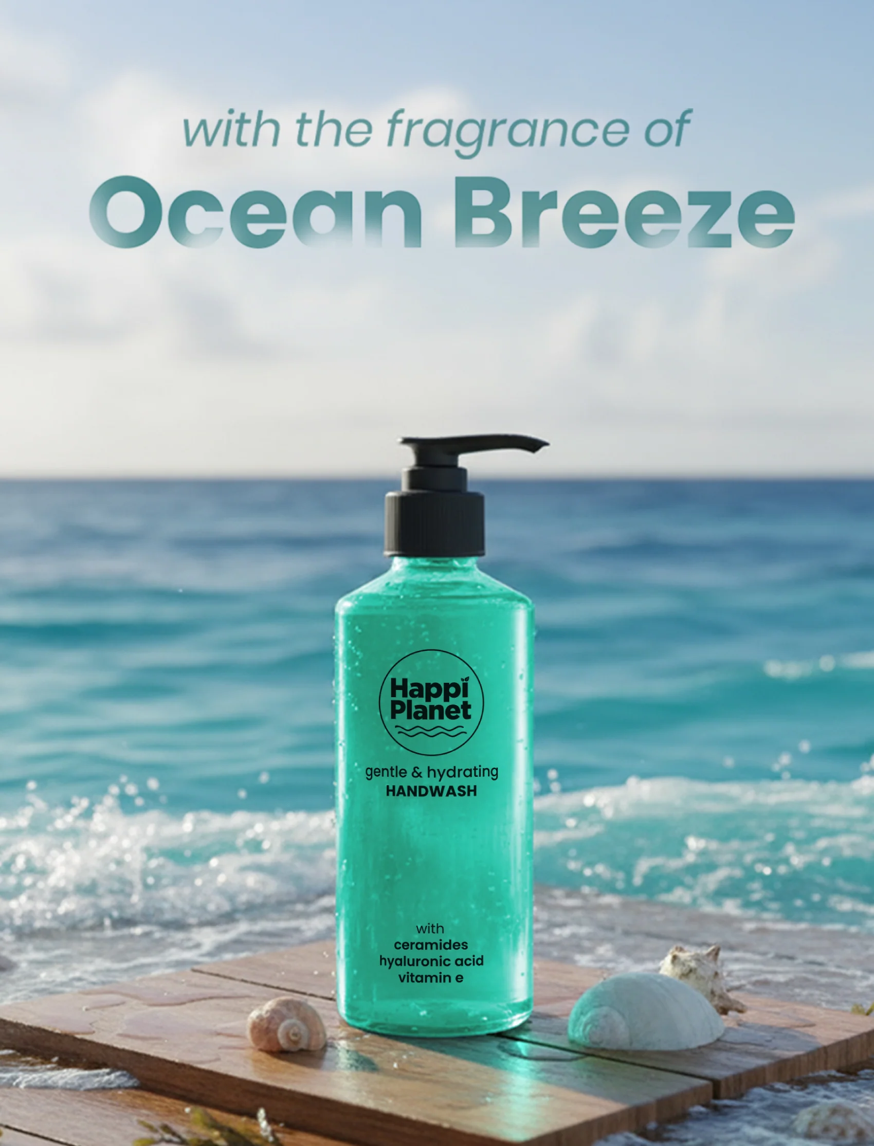 Gentle & Hydrating Liquid Handwash | Ocean Breeze Fragrance - Image 4