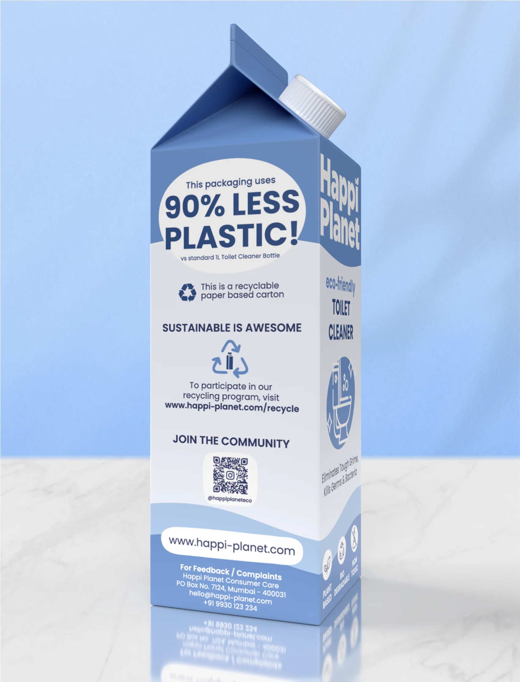 Non-Toxic Toilet Cleaner Liquid | 1L Pack - Image 5
